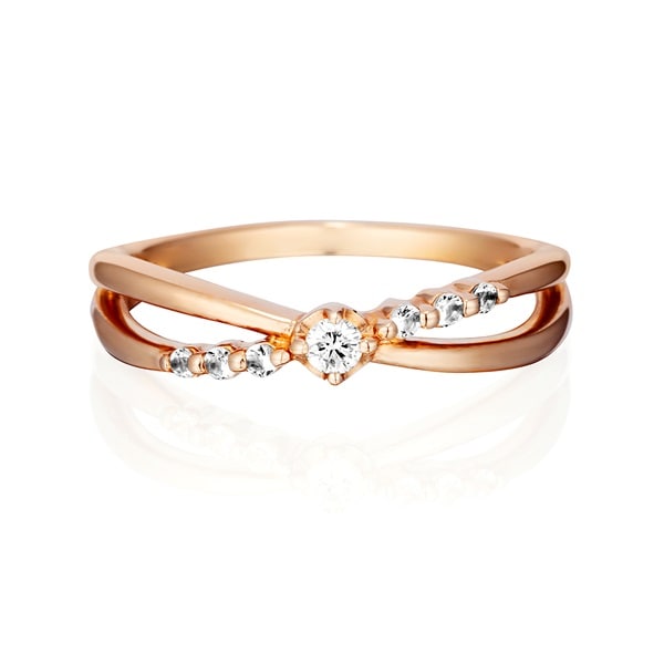 K10ピンクゴールド リング | 112116143102 | 【公式】4℃ジュエリー