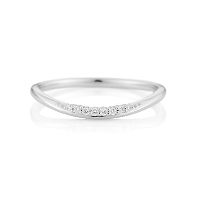 K10ホワイトゴールド リング | 112346143201 | 【公式】4℃ジュエリー