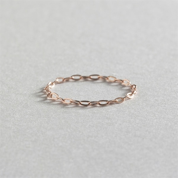 K10ピンクゴールド チェーンリング | 152336042102 | 【公式】Canal4