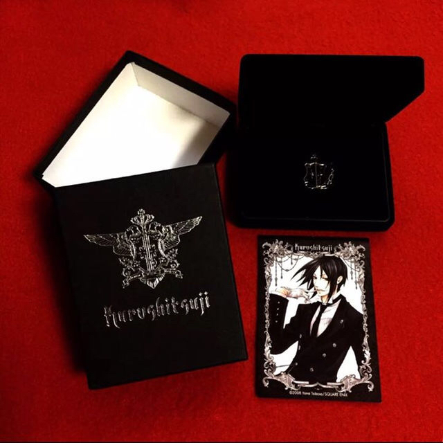 送料込み】黒執事♡ラペルピン(えりピン) セバスチャン・ミカエリスの