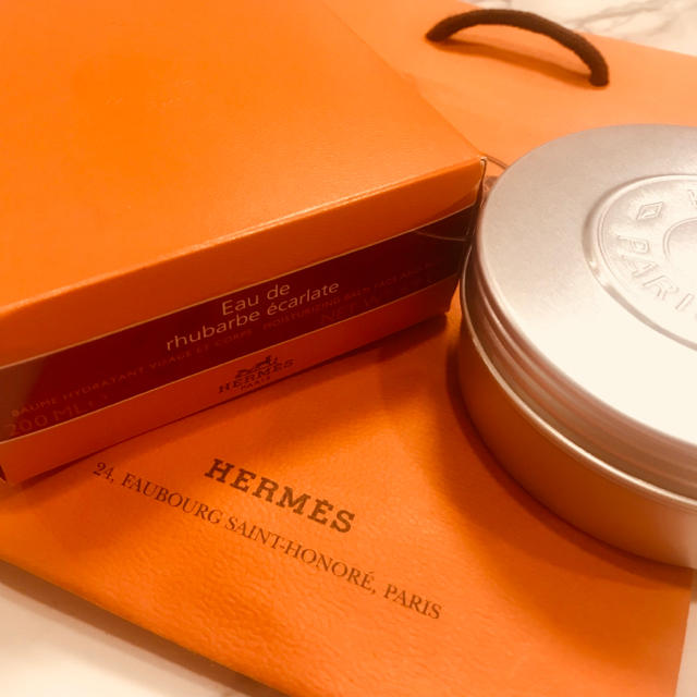 HERMES - エルメス オー ドゥ ルバーブ エカルラット ボディクリーム