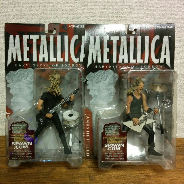 ☆マクファーレントイズ メタリカ フィギュア 未開封品4点セット☆の