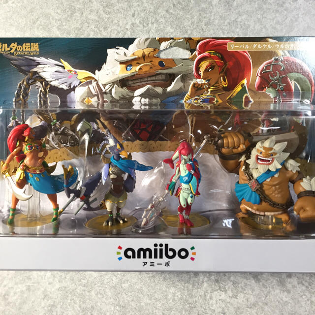 Nintendo Switch - amiibo 4人の英傑セット[リーバル/ダルケル