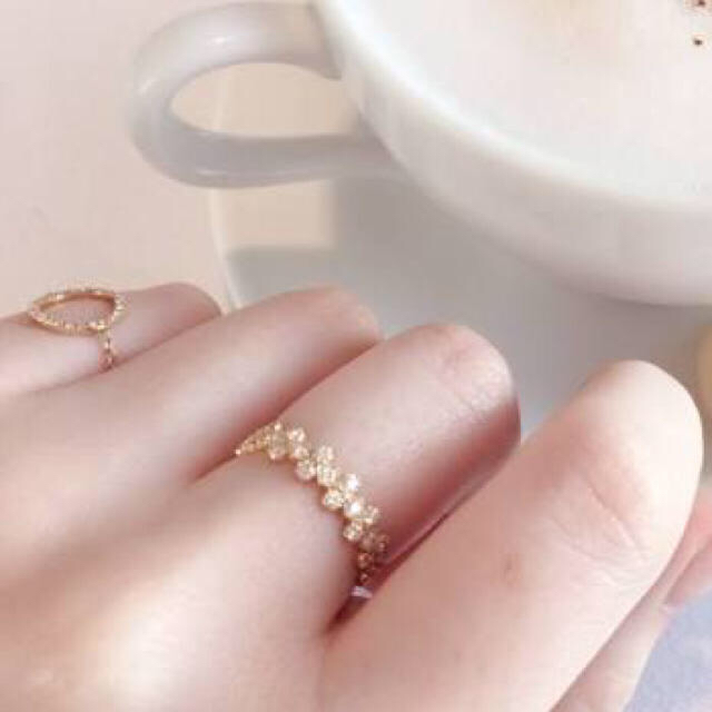 AHKAH - アーカー フローレントリング 12号 イエローゴールドの通販 by