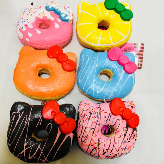 キティドーナツ スクイーズの通販 by クラクラ｜ラクマ