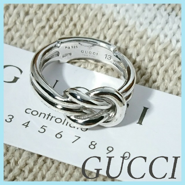GUCCI ノットインフィニティリング