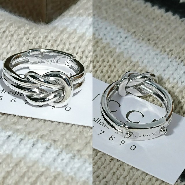 GUCCI ノットインフィニティリング