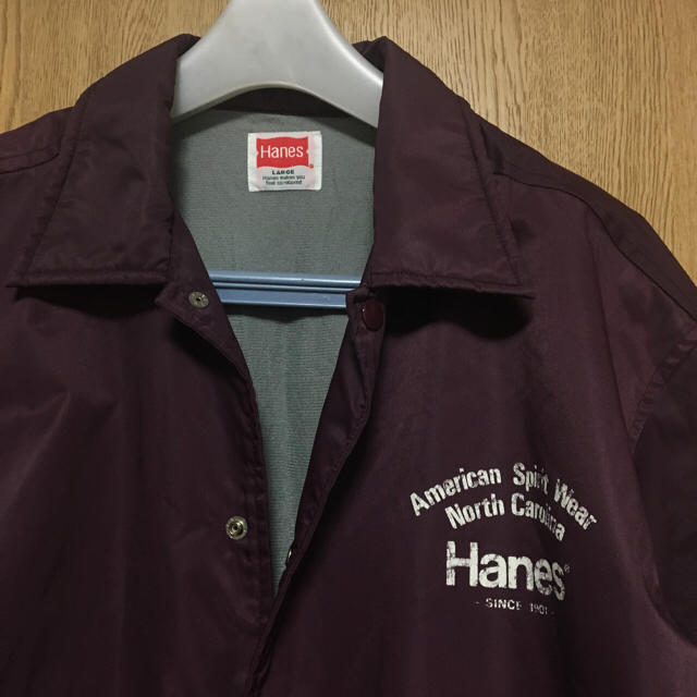 Hanes - ヘインズ コーチジャケット Lの通販 by harumihahimachan's