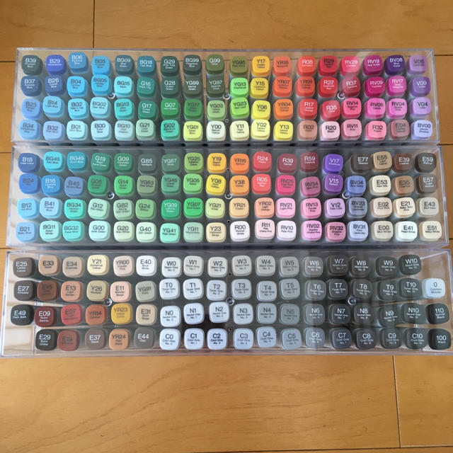 4/21 Lulu様専用】コピック 全種類214色 コピックマーカー スケッチの