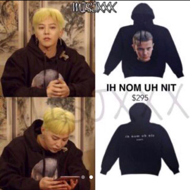 ih nom uh nit インノミネイト ジヨン着用パーカーの通販 by kai's