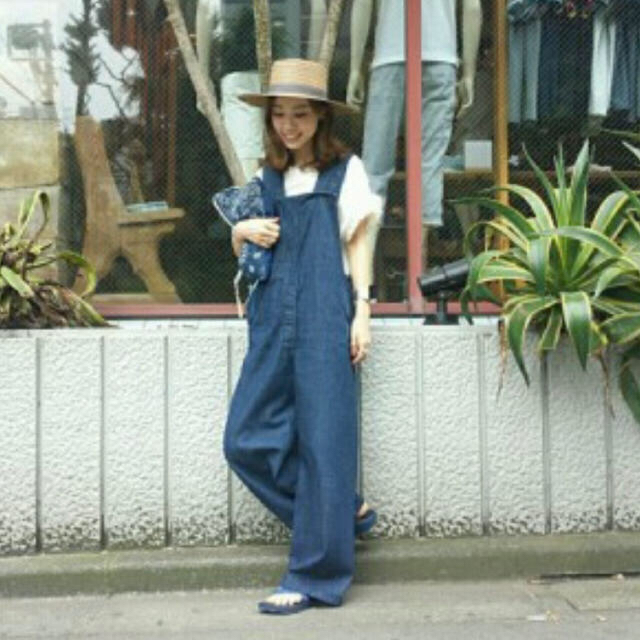 祝日限定価格 unused アンユーズド オーバーオール 希少00 美品