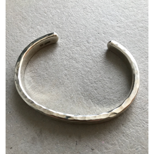 市松 シルバーバングルの通販 by つぶの店｜ラクマ