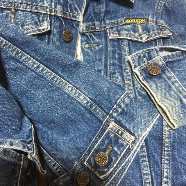 ボブソン刺繍☆ジージャン☆お洒落☆レア 当時物 ヴィンテージ の通販