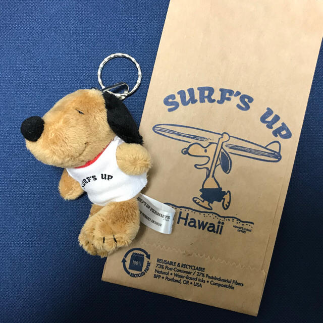 SNOOPY - ハワイ限定 新品 日焼けスヌーピー キーホルダーの通販 by