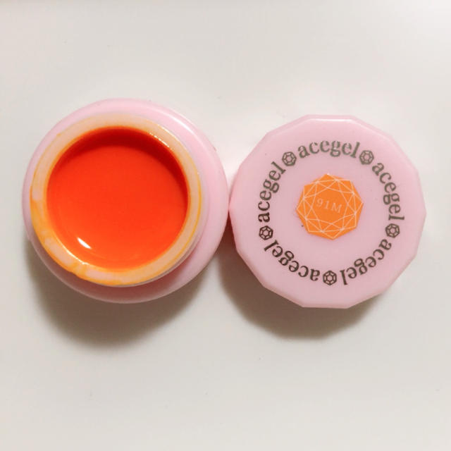 エースジェル 91M 2.5g ルミナスオレンジ acegelの通販 by NaNa's shop