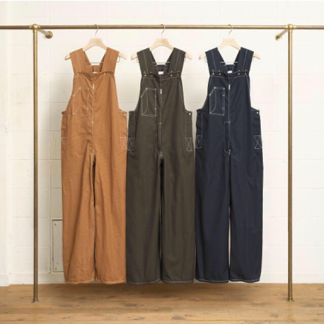 祝日限定価格 unused アンユーズド オーバーオール 希少00 美品