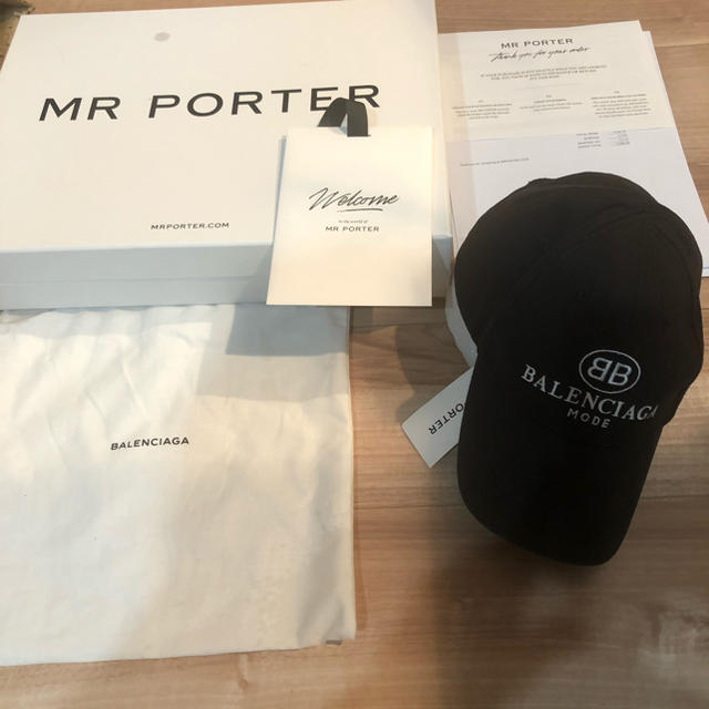 BALENCIAGA - balenciaga バレンシアガ bb mode cap キャップ の通販