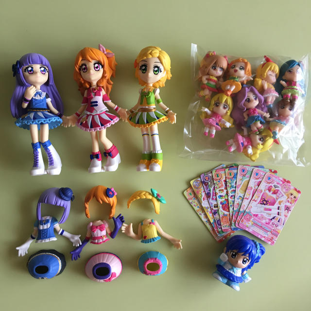 アイカツ! - アイカツ フィギュア ドレスアップドール ミニカード