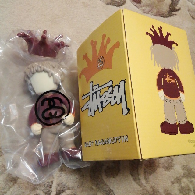 STUSSY - STUSSY 置物 BABY RAGAMUFFIN 人形 パープルの通販 by ノン