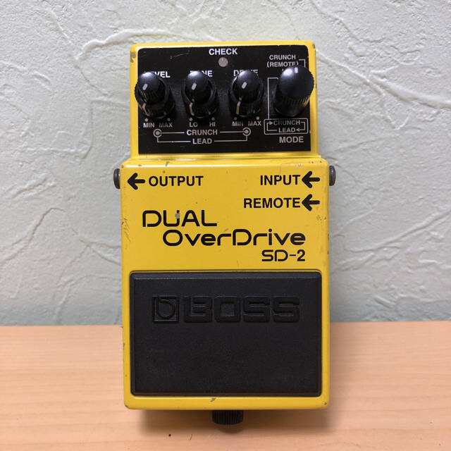 BOSS - BOSS SD-2 廃番レア 独立2ch歪みペダルの通販 by らん｜ボス