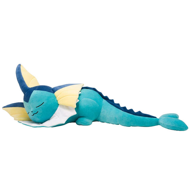 ポケモンセンター限定 すやすやシャワーズ ぬいぐるみの通販 by とまと