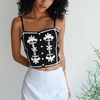 SeaRoomlynn（ベアトップ/チューブトップ ・ ブラック/黒色系）の