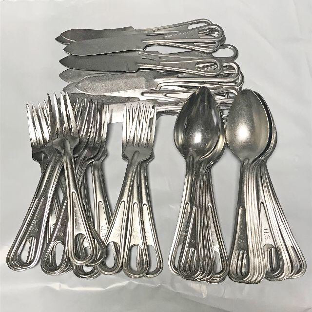 米軍放出品 US ミリタリー カトラリーセット スプーン、フォーク