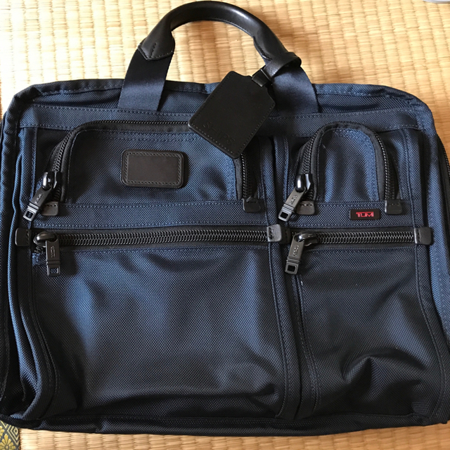 TUMIビジネスバッグ ネイビーSHIPS限定