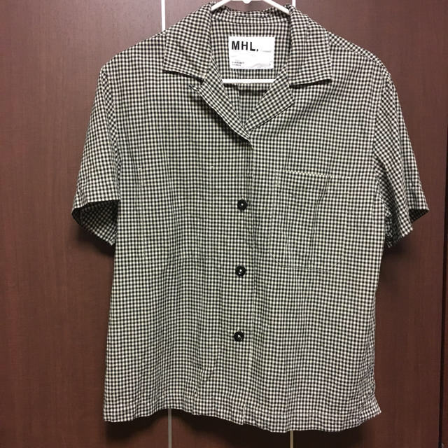 MARGARET HOWELL - MHL.ギンガムチェックシャツの通販 by una's shop