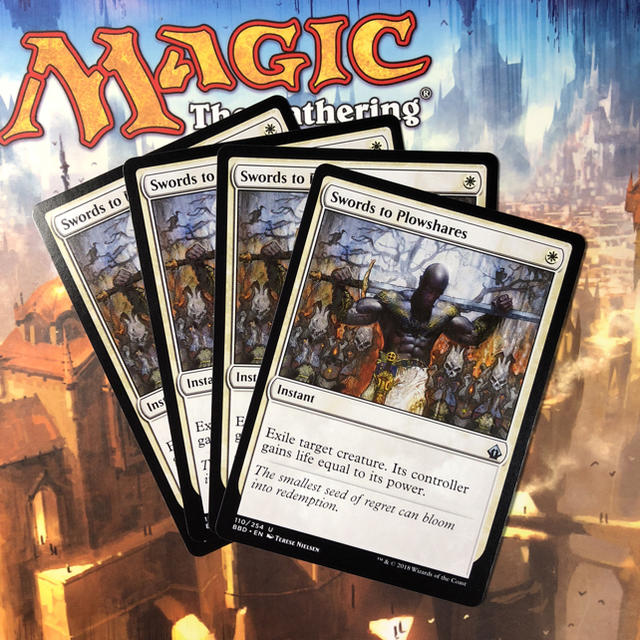 マジック：ザ・ギャザリング - MTG 剣を鋤に 英語版4枚セットの通販 by