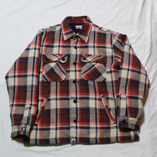 A BATHING APE - A bathing ape CPO Jacket size Lの通販 by G｜ア