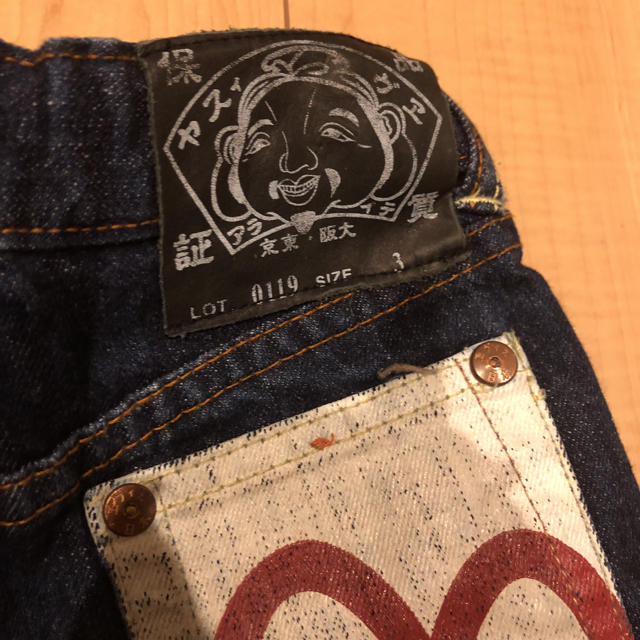 EVISU - エビスジーンズ キッズの通販 by mnk's shop｜エヴィス