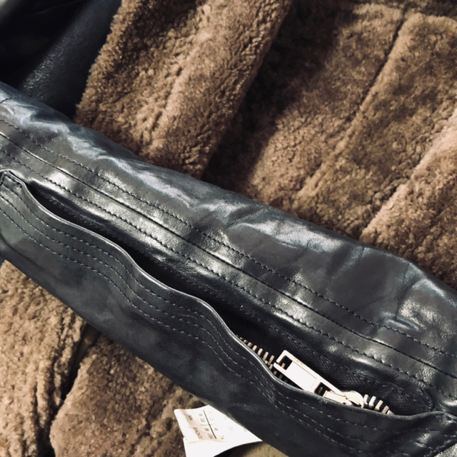 Rick Owens - リックオウエンス Rick Owens ムートン レザー 46の通販