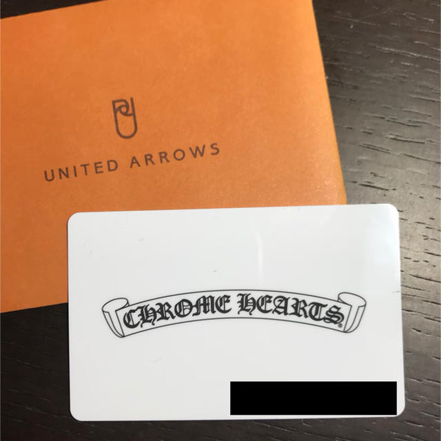 Chrome Hearts - クロムハーツ ホワイトカード ギャランティカードの