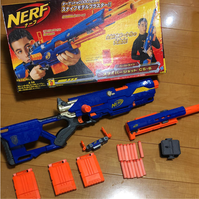 ナーフ スナイパーショットcs-6の通販 by r384's shop｜ラクマ