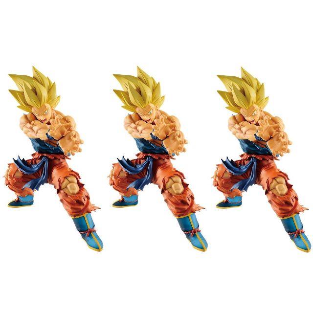 BANPRESTO - ドラゴンボールレジェンズ コラボ かめはめ波 孫悟空 3点