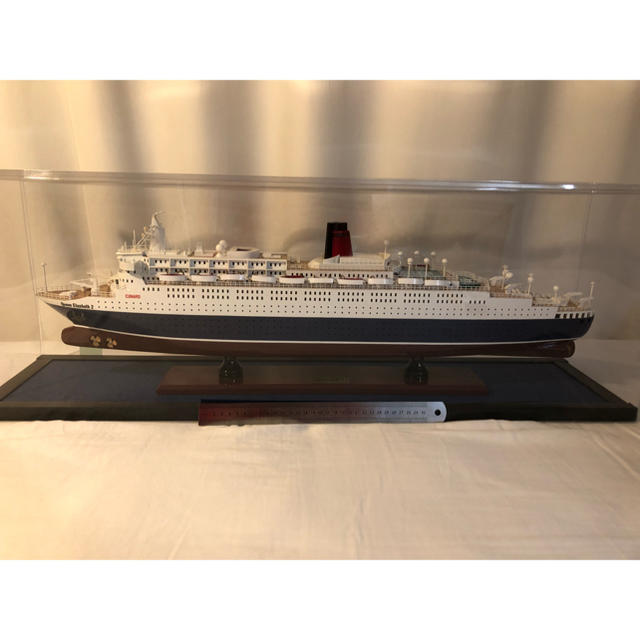 全長約80cm クイーンエリザベス2 船 模型？の通販 by Delta's shop｜ラクマ