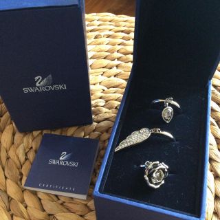 SWAROVSKI - スワロフスキー リング3点セット サイズ55の通販 by