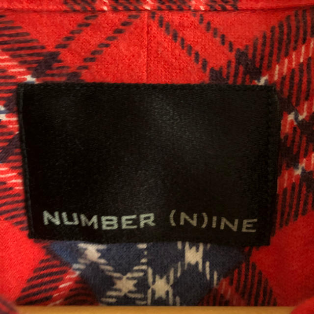 NUMBER (N)INE - ナンバーナイン ネルシャツ サイズ2 キムタク ガンズ