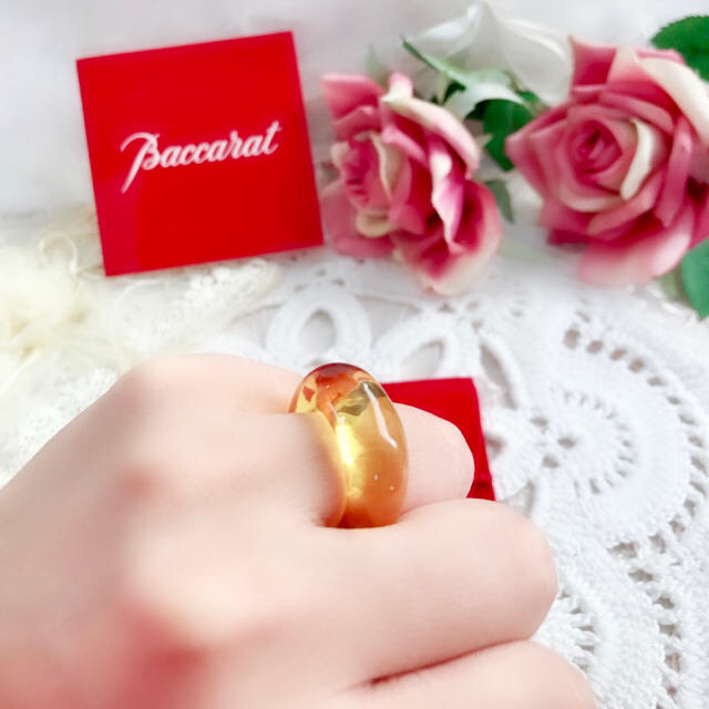 Baccarat - バカラ リング トパーズカラー Baccarat 指輪の通販 by 葵