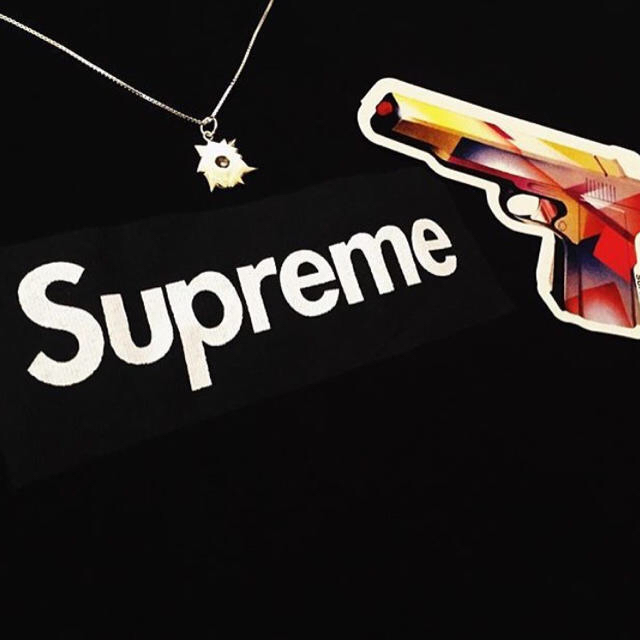 Supreme - fake gold bullet hole ネックレス シルバー925 弾痕の通販