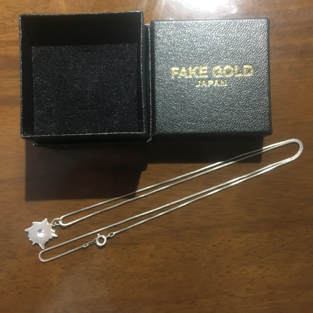 Supreme - fake gold bullet hole ネックレス シルバー925 弾痕の通販