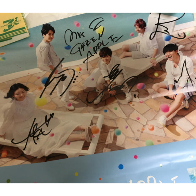 ミセスグリーンアップル サイン入りポスター の通販 by にゃんこ日和