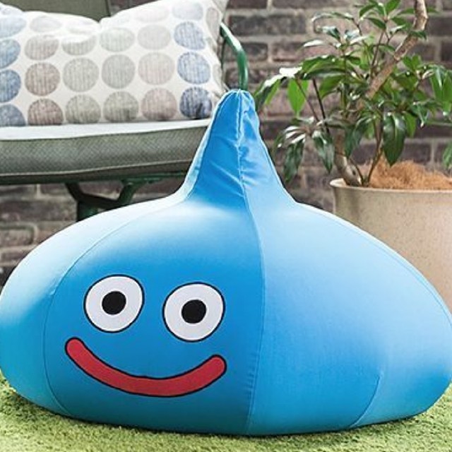 希少！ 未開封！ 勇者をダメにするクッション スマイルスライム ビッグ