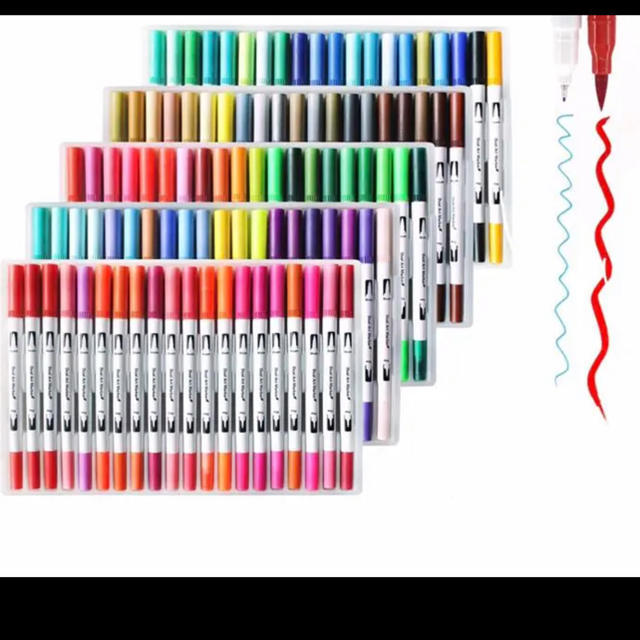 コピック 代用に チップブラシペン100色セットの通販 by shop｜ラクマ
