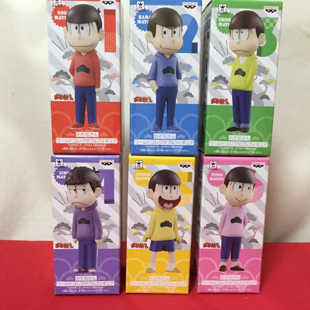 新品☆送料込 おそ松さん フィギュア 全種類セット ワーコレの通販 by