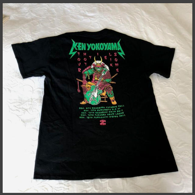 ☆美品☆ken yokoyama☆Tシャツ☆Mサイズ☆デスピザ☆横山健☆ブラック