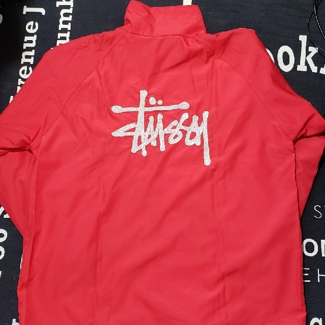 STUSSY - stussy ジャージセットアップ 赤色の通販 by tacca's shop