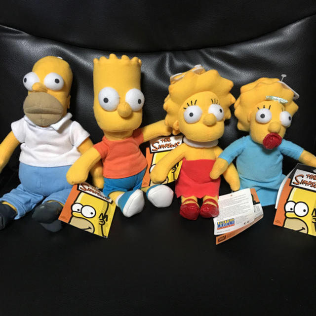 SIMPSON - シンプソンズ ぬいぐるみ 処分価格の通販 by A♡TO-.-RU