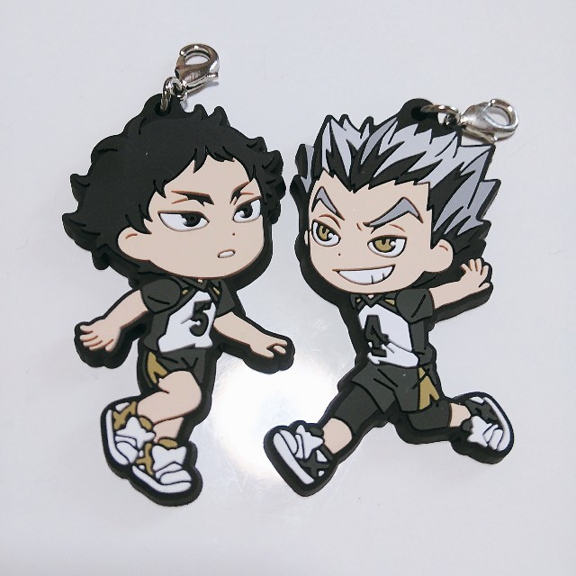 ハイキュー☆ラバーストラップの通販 by セール中ᐠ( ᐛ )ᐟᐠ( ᐖ )ᐟ
